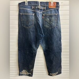 Levi’s Vintage Clothing LVC 702XX Cinch Back Jeans Selvedge Denim 1930s